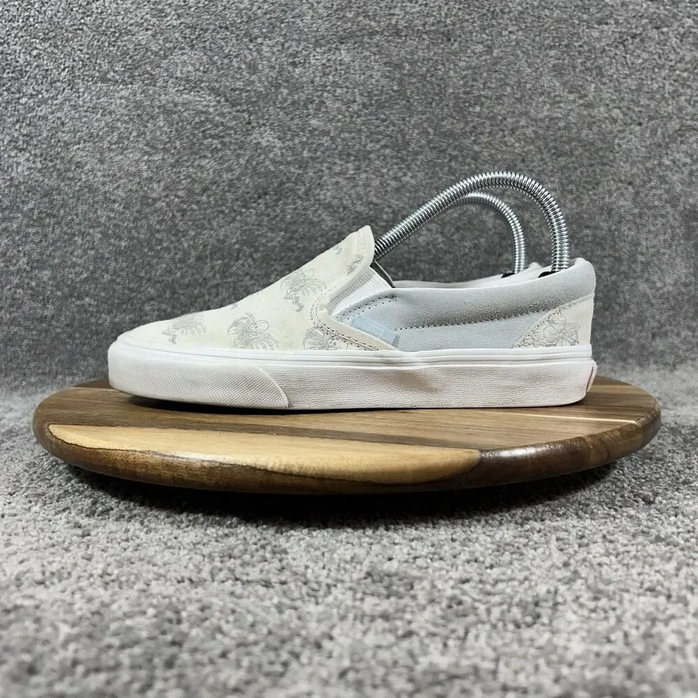 Vans Classic Slip On Love You to Death Women’s Size 7.5 Cupid Skulls Suede Shoes
